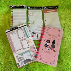 The Happy Planner Accessory Set of 5  | Planner, Stickers & Inserts | New